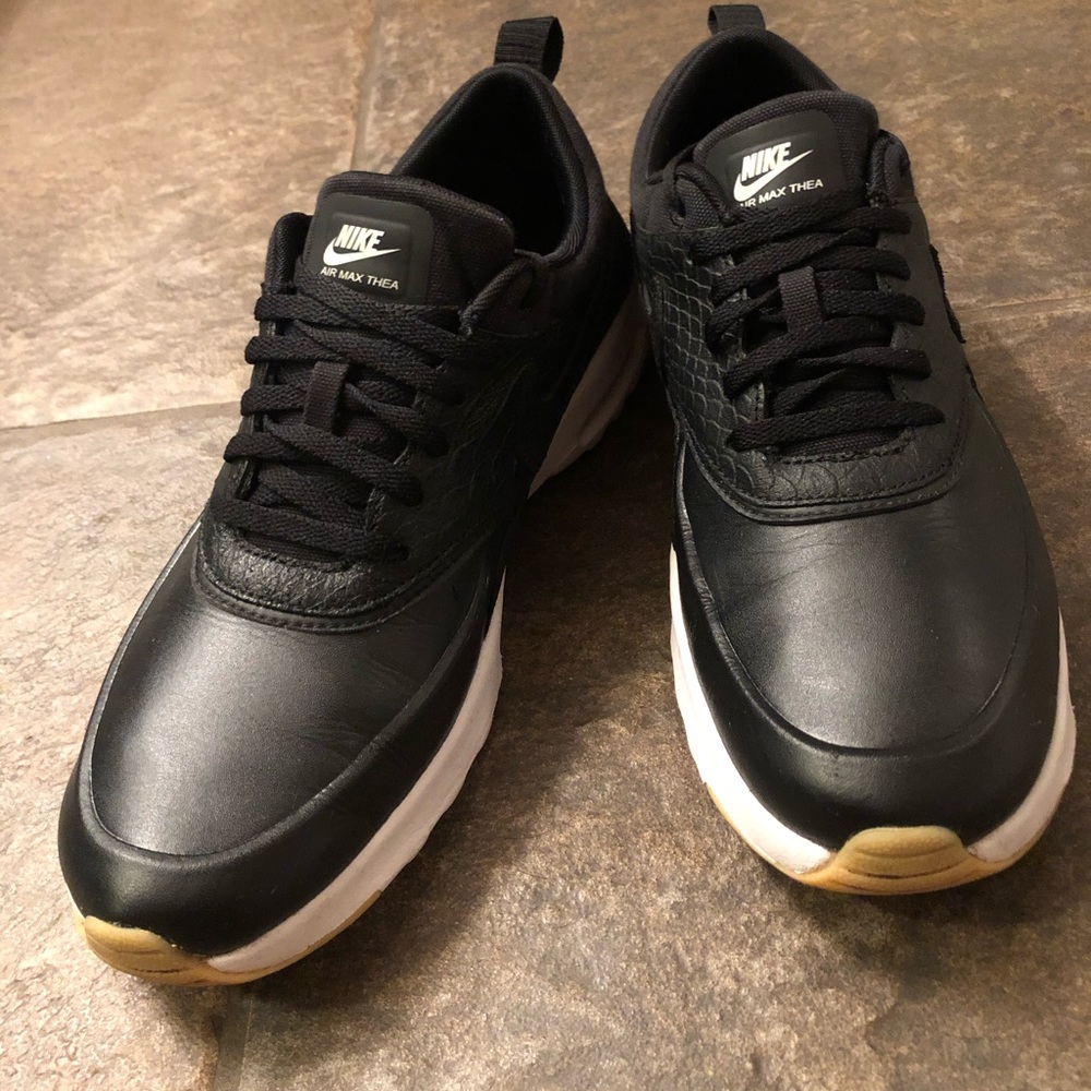 The Nike Air Max Thea Black Women's Shoe